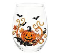 Verre À Boire Halloween 420ml Verrerie Décorative Transparente Fantôme