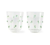 Verre à boire Nob H 9 cm lot de 2 H 10cm x Ø 8,5cm
