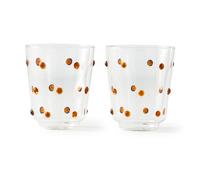 Verre à boire Nob H 9 cm lot de 2 H 10cm x Ø 8,5cm