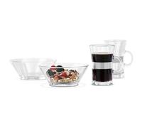 Verre à boissons chaudes GRAND CRU, avec bols, set de 4 pc, verre, Rosendahl