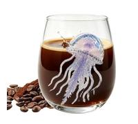 Verre à bourbon moderne transparent en forme d'animal | Centre de table de bar en verre à whisky pour homme, papa, mari, anniversaire, Noël, vacances, fête, maison, bar, restaurant