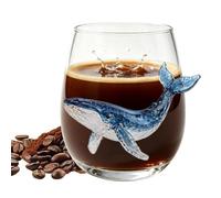 Verre à bourbon moderne transparent en forme d'animal | Verres à l'ancienne pour hommes, pères, papa, mari, lui, anniversaire, Noël, fête, maison, bureau, bar, restaurant