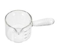 Verre à Café Ménager 60ml en Verre Balance, Mesure Précise | Mini Pichet Élégant, Lecture Rapide du Volume, Usage Pudding et Lait, Format Compact Cuisine