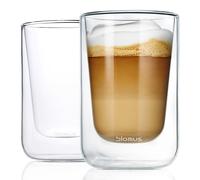 Verre à cappuccino NERO, set de 2 pc, 250 ml, double paroi, Blomus