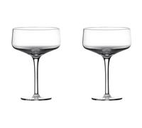 Verre à cocktail ROCKS 270 ml, set de 2 pc, clair, verre, Zone Danemark