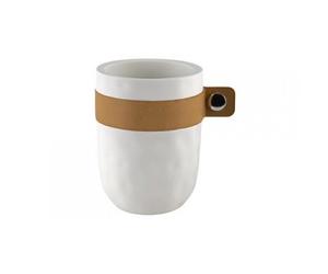 Verre à dents - style Mug - Blanc - Lio SPIRELLA