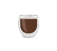 Verres Duos Feelino à double paroi, tasse thermos, pour garder les boissons chaudes ou froides plus longtemps Lot 05 : 4 x 410 ml Jumbo.