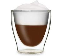 Coffret de 4 verres DUOS® Latte Macchiato de 200 ml, verres à double paroi pour Latte Macchiato, verres à café à double paroi, verres à thé, verres à cappuccino, verres à café glacé