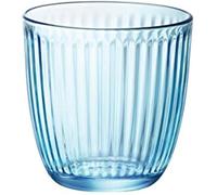 Bormioli Rocco & Siglio Line Blue Water Glass BOR1239 Pack of 6