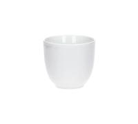 Verre à eau en porcelaine blanche, uni, rond - Pomax, Porcelino White - Ø8x7 cm