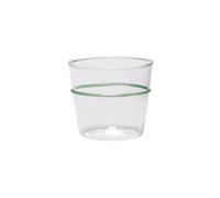 Verre à eau en verre transparent, empilable, 200 ml, fait main - Hübsch, Orbit - Ø8xH7 cm