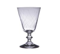 Rona Glas – Verre à eau France gravé 24 cl – Lot de 6 – Transparent
