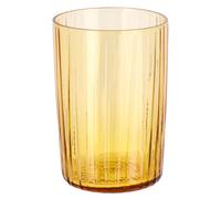 Verre à eau KUSINTHA 280 ml, set de 4 pc, ambre, verre, Bitz