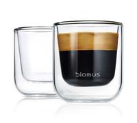 Verre à espresso NERO, set de 2 pc, 80 ml, double paroi, Blomus