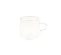 Verre à latte avec anse CHiATO, 320 ml - transparent