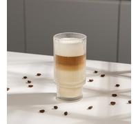 Verre à latte macchiato rainuré CHiATO, 480 ml
