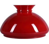 Verre à pétrole Ø 234mm Verre de lampe rouge Abat-jour Vesta Verre de rechange Verre de lampe Abat-jour rond