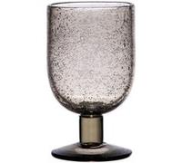 Verre à pied 28 cl Luberon bullé gris (lot de 6) - Table Passion - Gris - Verre Gris G