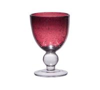 Verre à pied 28 rtisan bullé violet (lot de 6) - Table Passion