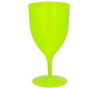 verre à pied réutilisable opaque 35cl vert - boland 52082 Vert G