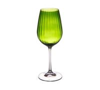 Verre à pied vert Santa 35 cl (lot de 6)