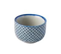 Verre à sake SHIBORI 30 ml, bleu, céramique, MIJ