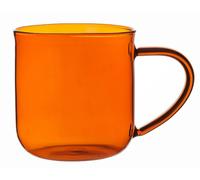Verre à thé EVA MINIMA 400 ml, orange, verre, Viva Scandinavia