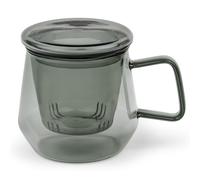 Verre à thé LIVOURNE 350 ml, noir, verre, Bredemeijer