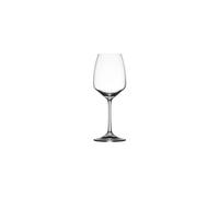 Verre à vin blanc en cristal transparent, tige étirée, résistant, lave-vaisselle - Pomax, Sauvignon - H21,5 cm