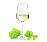 Verre à vin GRAVURZEILE Leonardo Puccini avec gravure Bonne Journée, Mauvaise Journée, Demande pas! - Cadeau amusant - Comment était ta journée?