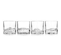 Verre à whisky THE AMERICAN PEAKS, set de 4 pc, verre, Liiton