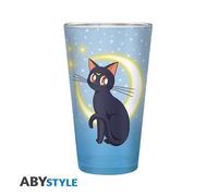 Verre - ABYSSE - Sailor Moon - Luna & Artemis - 400 Ml - Céramique - Blanc
