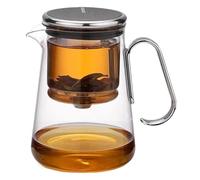 Verre avec infuseur, infuseur à thé | en verre magnétique avec passoire - en verre multifonctionnel avec séparation de l'eau avec poignée pour thé froid ou chaud Oolong noir vert