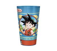 ABYSTYLE - DRAGON BALL Verre XXL Goku & Nuage Magique - Produit Officiel - Verre Premium - Contenance 400 ml