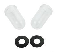 Verre de visée, pour valves de filtre à sable Hayward SP0710X SP0715 SP0716, avec joint d'étanchéité en plastique, pour systèmes de vannes multiports Pro Series Top Mount (2 pièces)