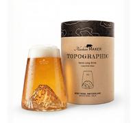 Verre design topographic : monte rosa