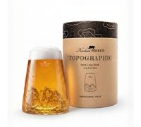 Verre design topographic sassolungo
