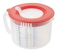 Verre doseur 3 en 1 - LEIFHEIT - 3169 - 2,2 litres - Bec verseur - Tamis réglable
