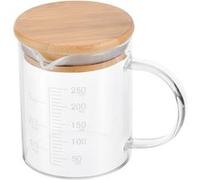 Verre doseur en borosilicate avec bec verseur et poignée
