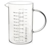 Verre doseur en borosilicate - ORION - 1,2 L - Résistant -40°C à +300°C - Compatibilité lave-vaisselle