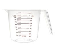 Verre Doseur ""Gradué"" 1L Transparent