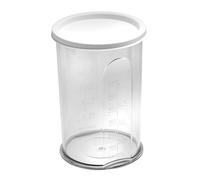 Verre doseur universel avec graduation + couvercle 21416 (H15,5 x Ø 9 cm) 700 ml pour mixeur plongeur/manuel
