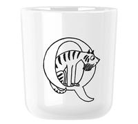 Verre en plastique MOOMIN ABC 200 ml, lettre Q, blanc, RIG-TIG