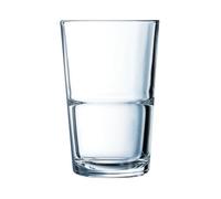 Verre forme haute 29cl Stack Up Arcoroc - Lot de 6 verres en verre trempé