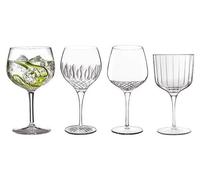 Verre Gin Selection 4pcs- Bach 60cl-roma 80,5 iamante 65cl - Mixology 80 illiet - Bormioli