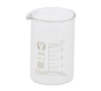 Verre gradué en verre de forme basse 10 ml