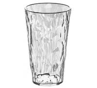 Verre haut en plastique CLUB L, 400 ml, crystal clear, Koziol