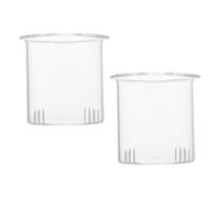 Verre Infuseur à Thé 600 Ml Détachable 2 Pièces pour Théière | Maille Fine, Filtre de Rechange Compatible Théière, pour Feuilles en Vrac, Usage Maison et Voyage