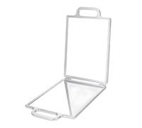Verre pliable de qualité salon avec système de suspension antidérapant, idéal pour un espace compact et un toilettage détaillé, barbier pliable professionnel