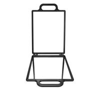 Verre pliable de qualité salon avec système de suspension antidérapant, idéal pour un espace compact et un toilettage détaillé, barbier pliable professionnel
